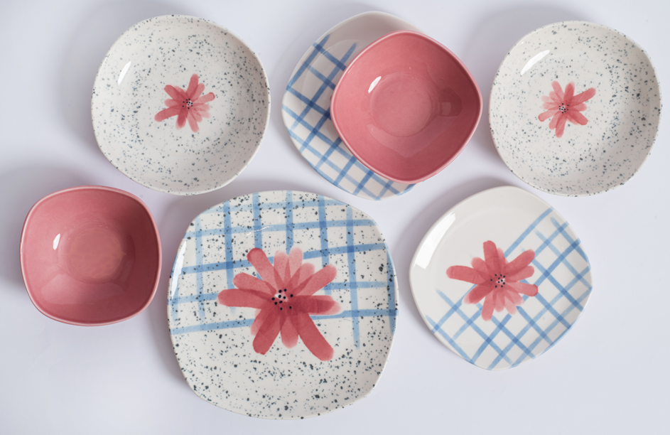 PIazza Blossom Blue - 24 pieces - 31098