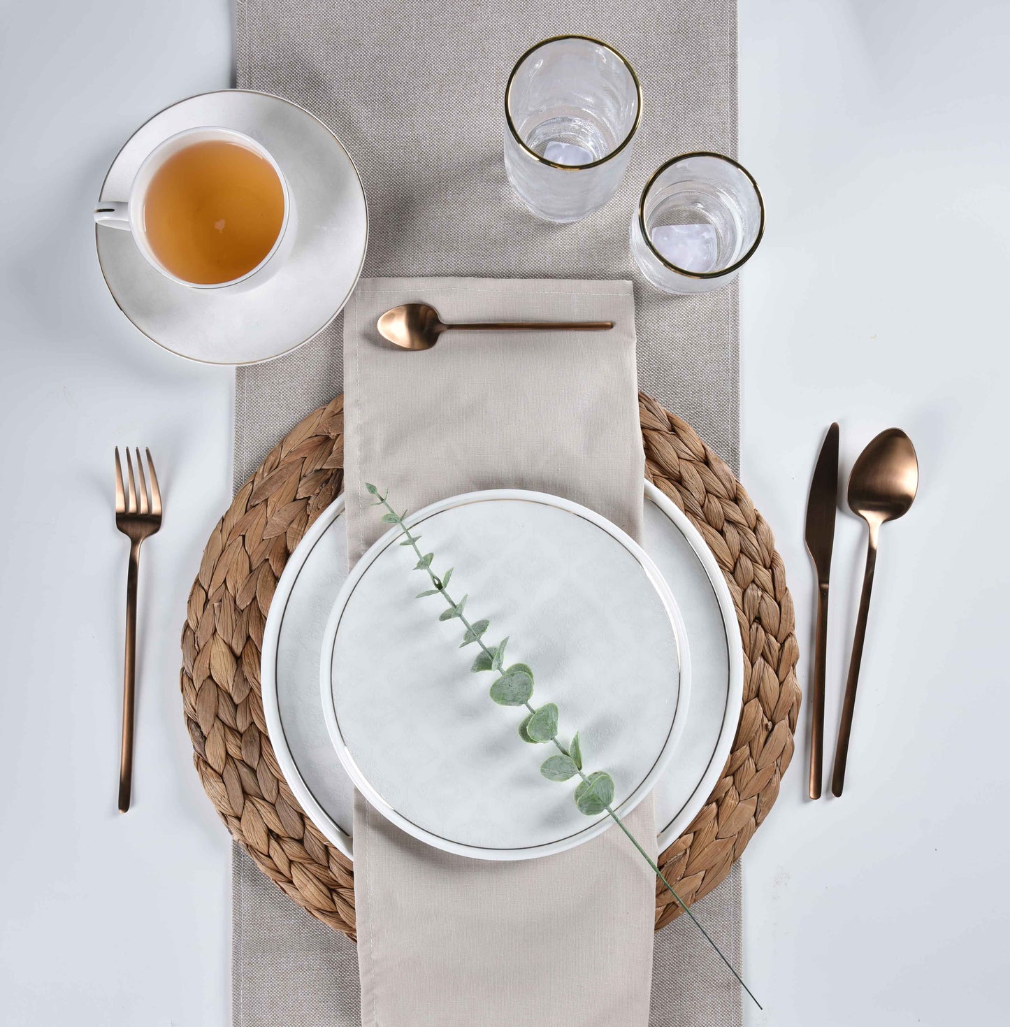 OPULENT CHARM - 60 PIECE DINNER SET FOR 6 PEOPLE - FREYA - B24-011