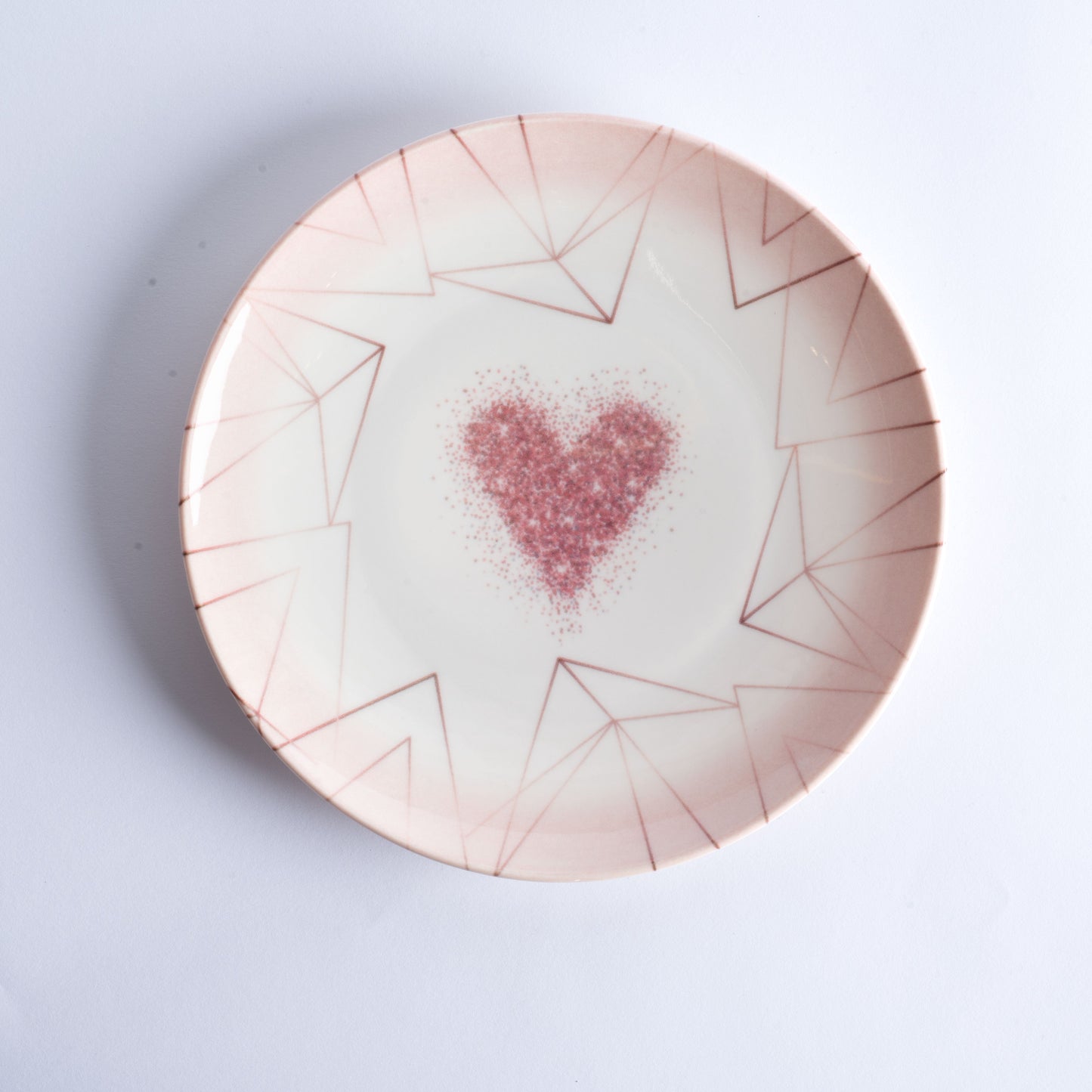 Chic Rosy Heart - 24 pieces - 31112