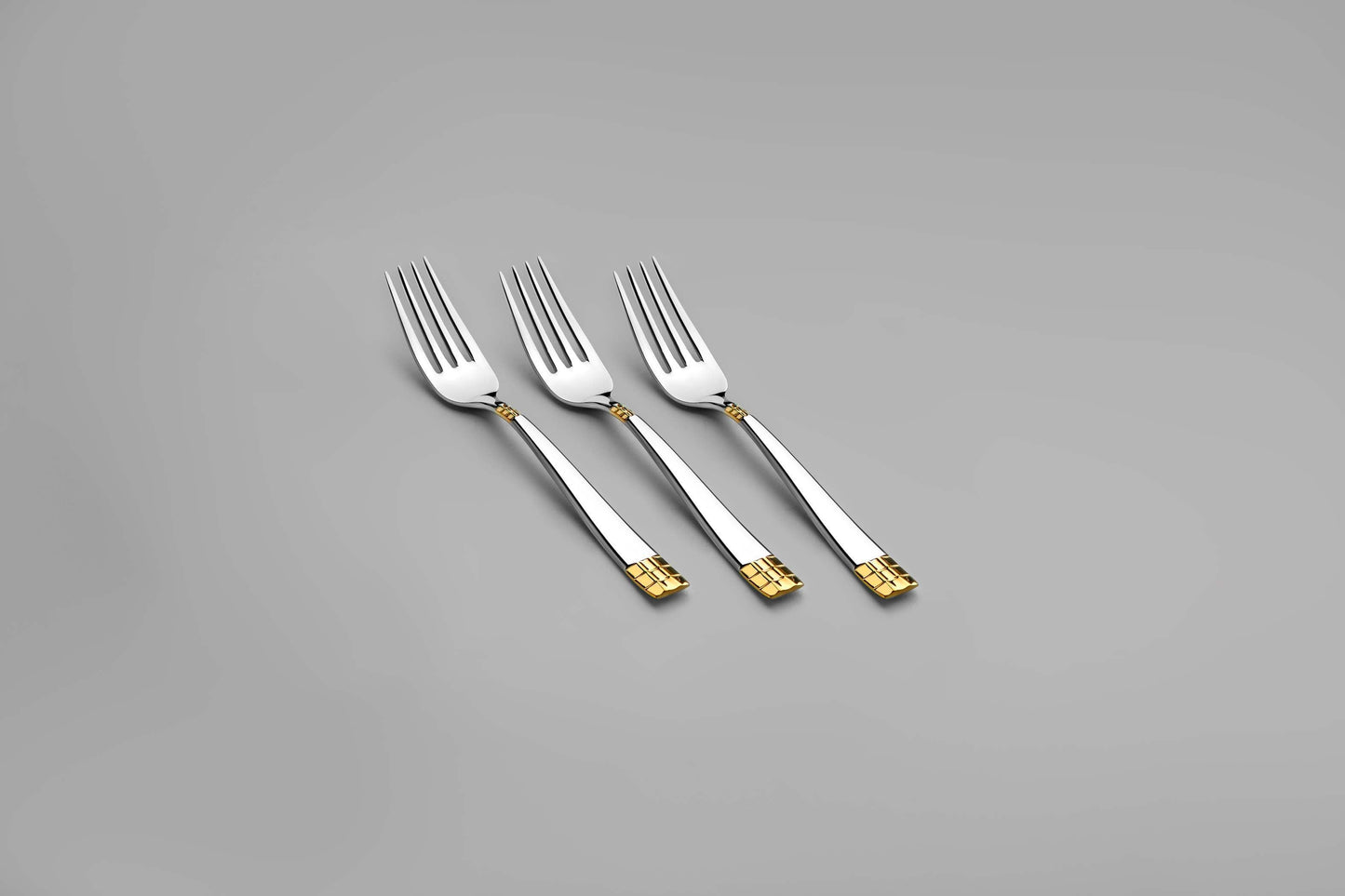 DIDIM GOLD+MIRROR - 89 PIECE - 12 PERSON - BOXED CUTLERY SET