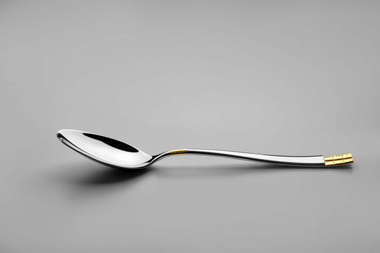 DIDIM GOLD+MIRROR - 89 PIECE - 12 PERSON - BOXED CUTLERY SET