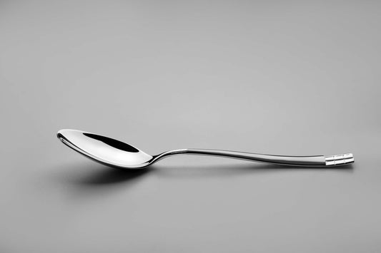 ديديم استانليس مط - 89 قطعة - 12 شخصًا - مجموعة أدوات مائدة معلبة