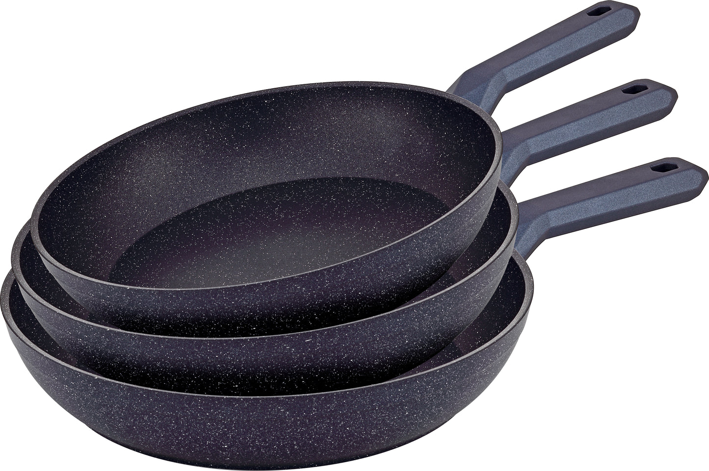 VIVALDI - ECO 3 PCS FRYPAN SET - DARK BLUE