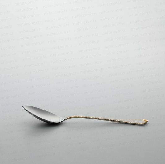 FULYA GOLD+SANDBLAST - 89 PIECE - 12 PERSON - BOXED CUTLERY SET