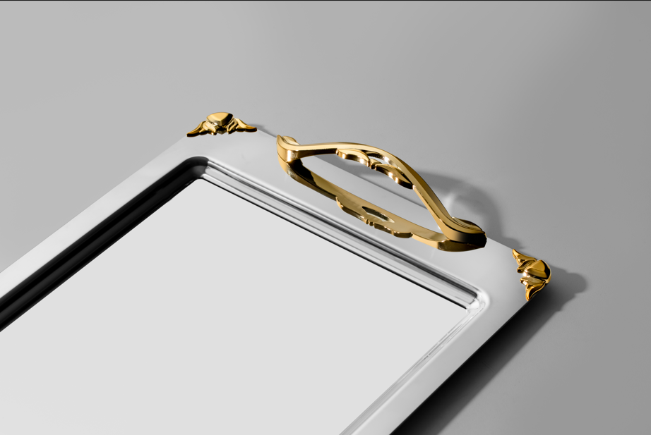 SARE GOLD+SANDBLAST - TRAY SET - 2-PIECE