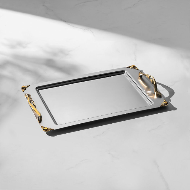 SARE GOLD+SANDBLAST - TRAY SET - 2-PIECE