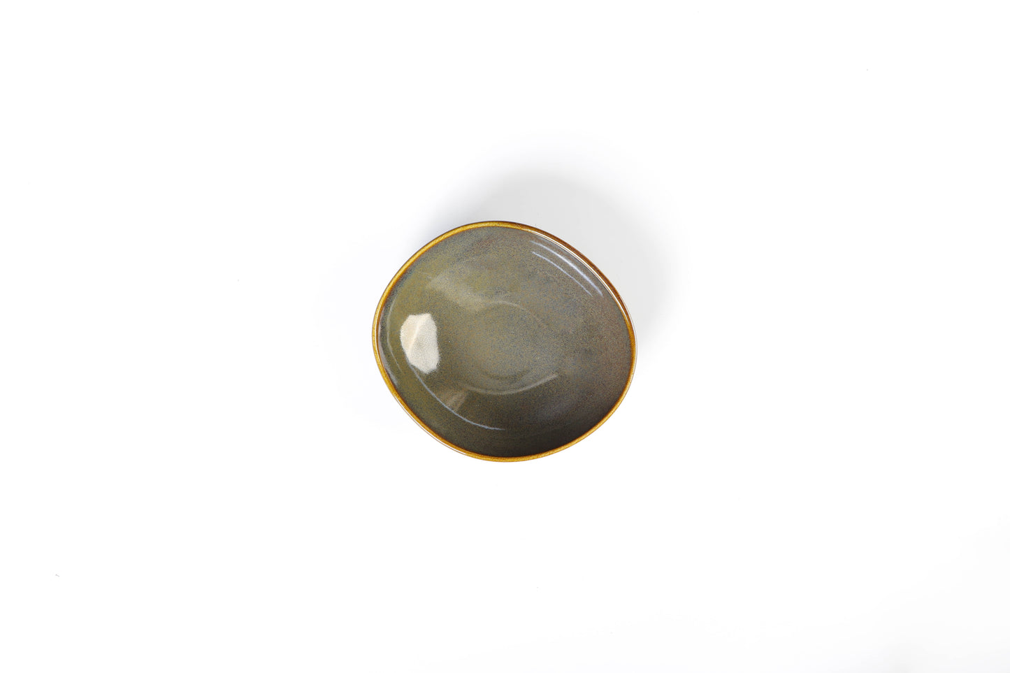 Reactive Glaze Brown Dinner - 24 pieces - R40