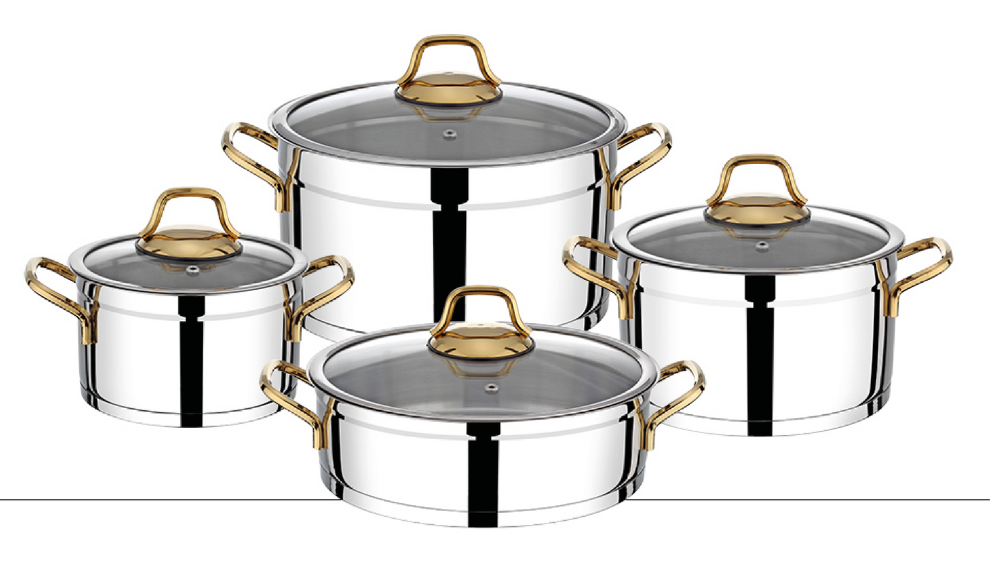 ROSSO GOLD 8 PCS SET