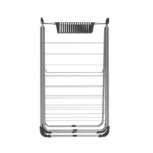 LAUNDRY DRYER - UZAY WITH BASKET | FOLDABLE 2-WING STEEL DRYER