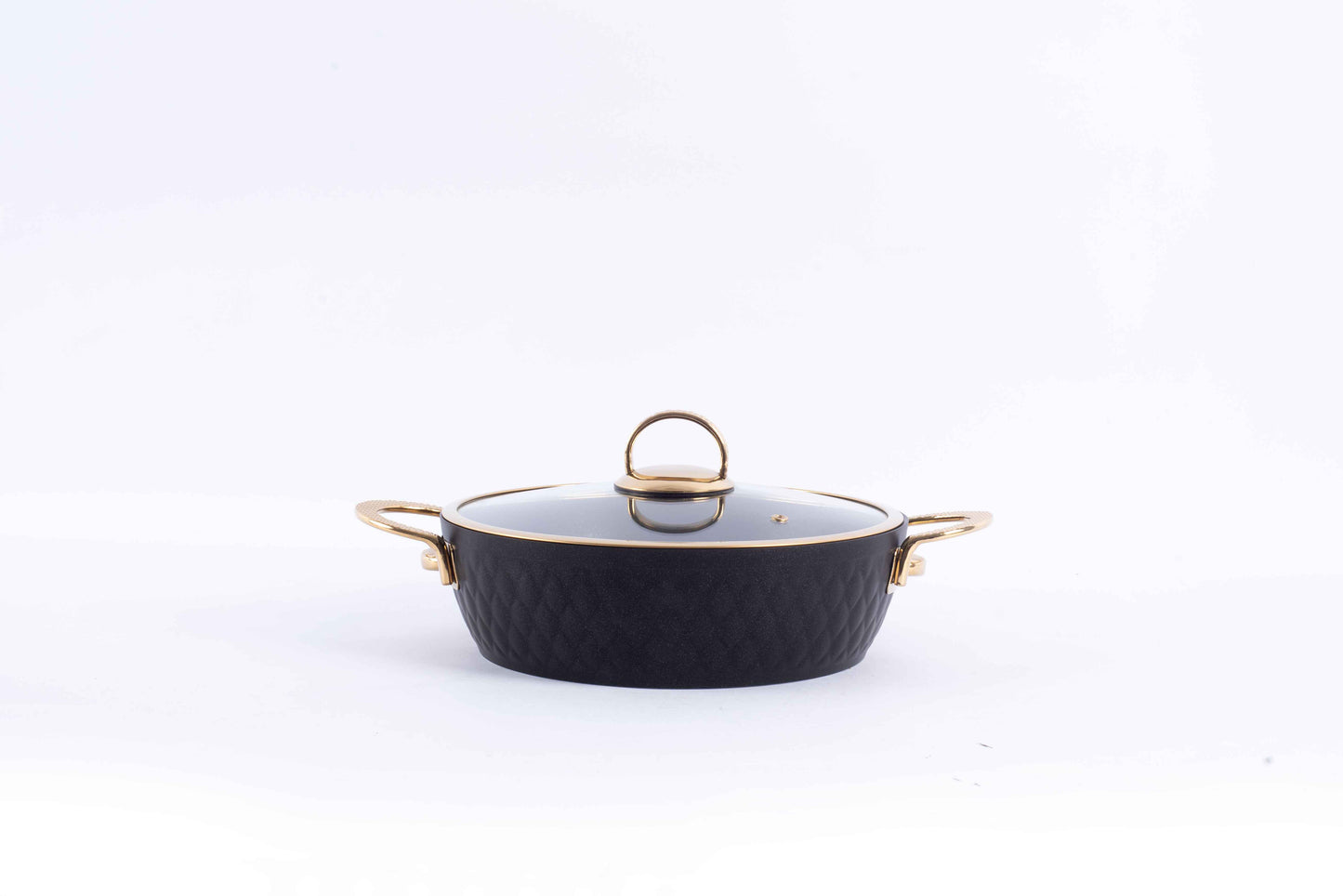 Vivaldi - Lidya Diamond - 9-Piece Cookware Set - Dark Blue