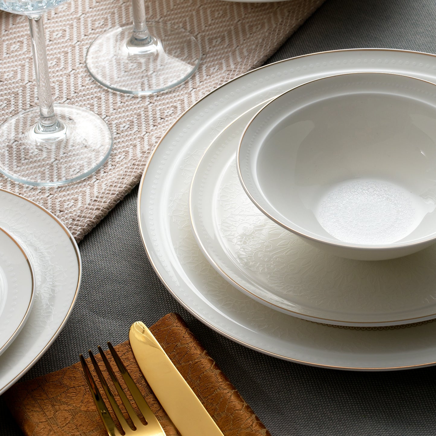 RAYAN BONE PEARL – WEDDINGSET – 60 PIECES – WDS240618-0