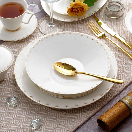 جيجي - طقم سفره من اللؤلؤ - 60 قطعة - WDS240903-1 - ذهبي