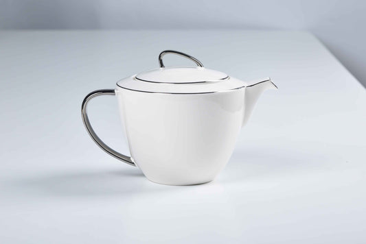 ETERNA PORCELAIN - 60 PIECE DINNER SET FOR 6 PEOPLE - ORGANIC - YZ24-001 - PLATINUM