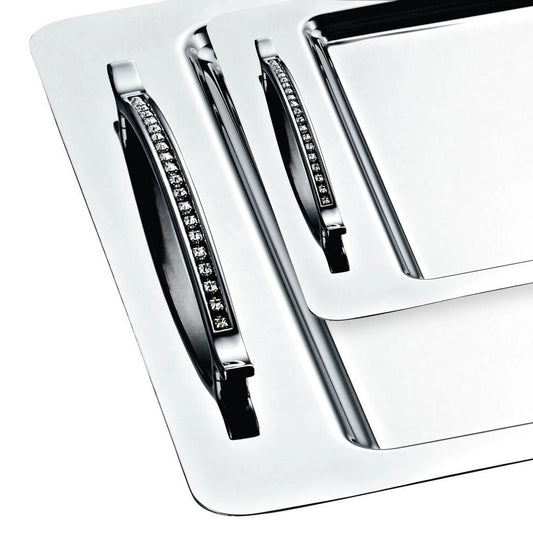 RANA MIRROR FINISH - TRAY SET - 2-PIECE