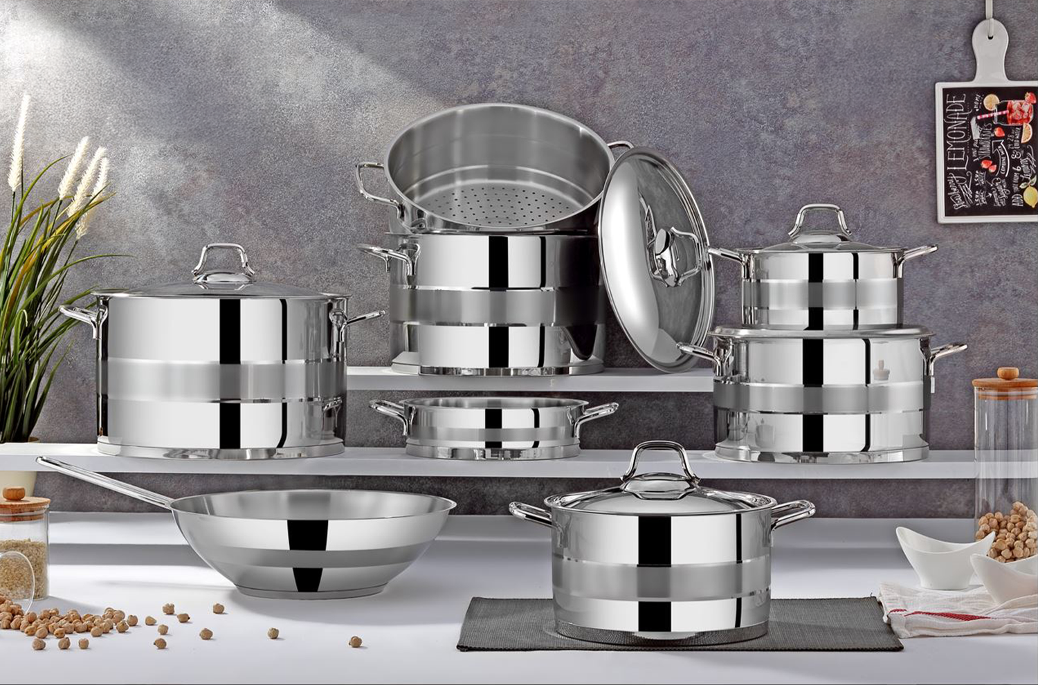 Stainless Steel Cookware Sets