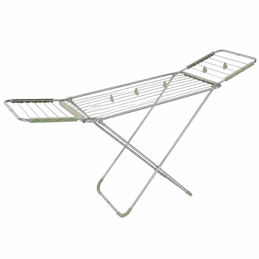 LAUNDRY DRYER - AVRORA WHITE | FOLDABLE 2-WING STEEL