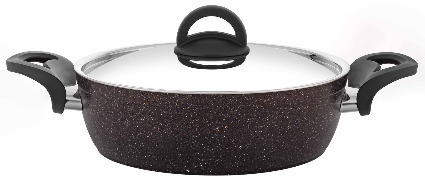 Drobina Granite Deep Pan pot