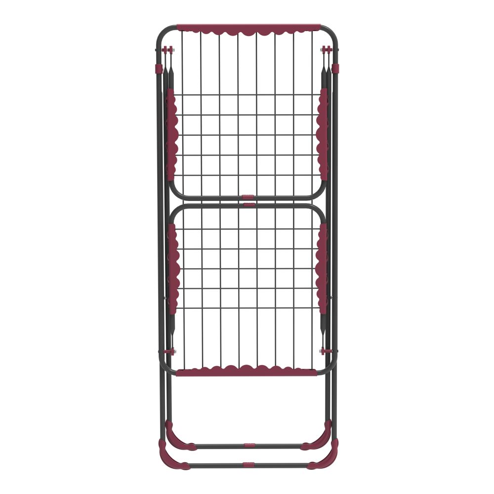 LAUNDRY DRYER - AVRORA BLACK | FOLDABLE 2-WING STEEL