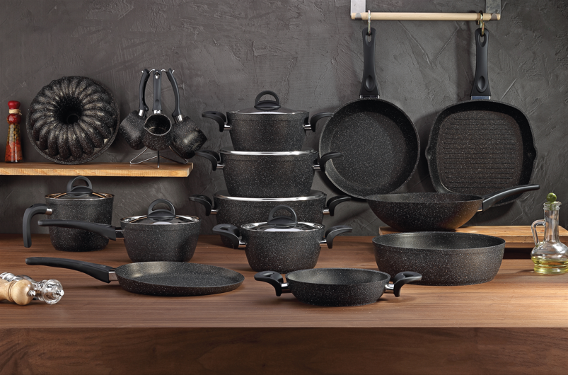 Drobina Granite Cookware Set