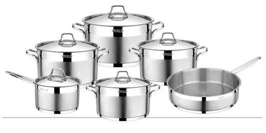 ANKA 11 PCS COOKWARE SET