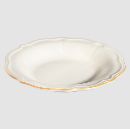 Porser | Fulya Gold File Dinner Set - 18 Pieces