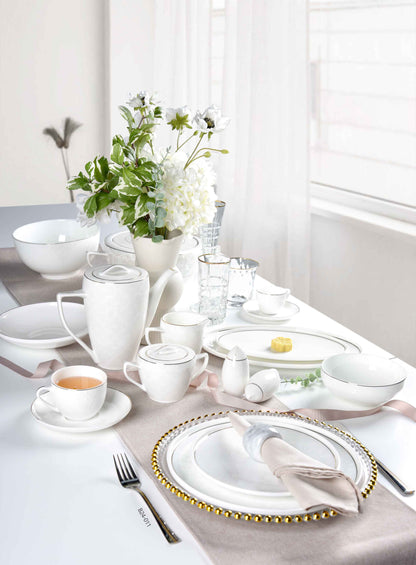 OPULENT CHARM - 60 PIECE DINNER SET FOR 6 PEOPLE - FREYA - B24-011