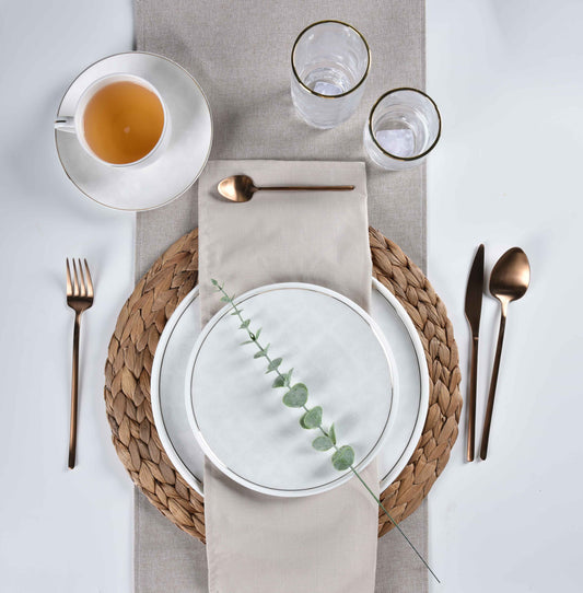 OPULENT CHARM - 60 PIECE DINNER SET FOR 6 PEOPLE - FREYA - B24-011