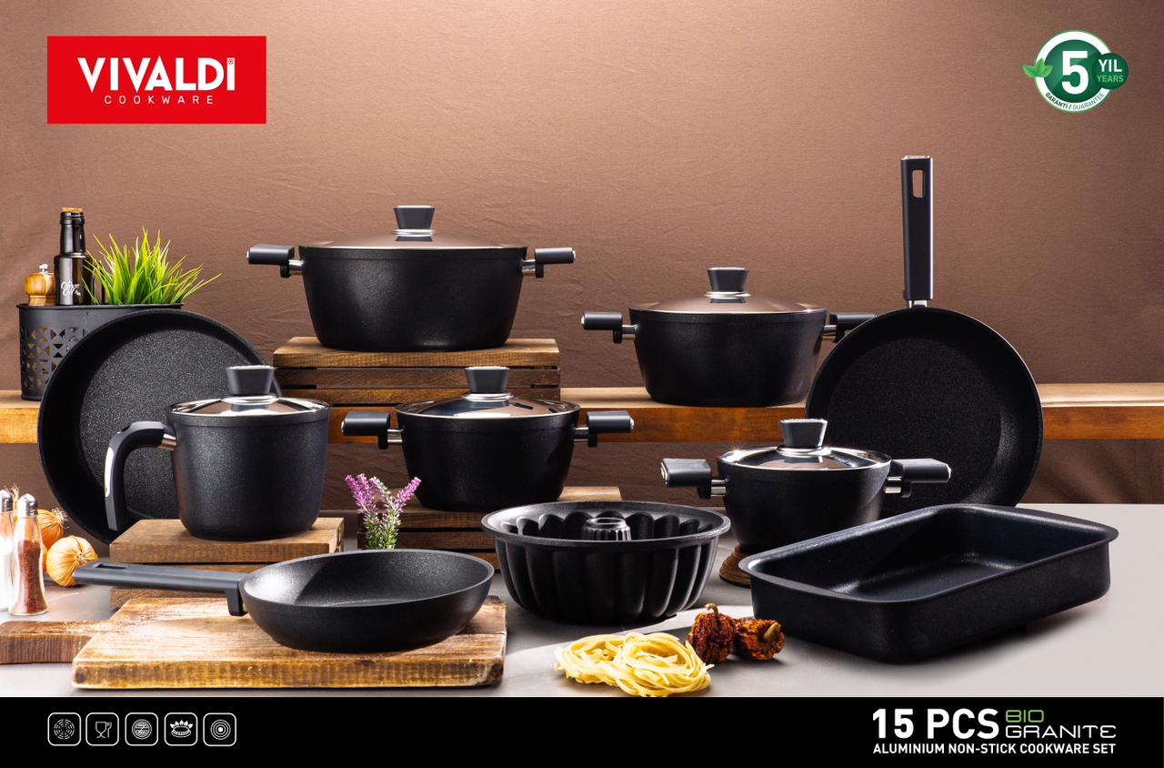 Vivaldi Tefal Set - 15 Pieces