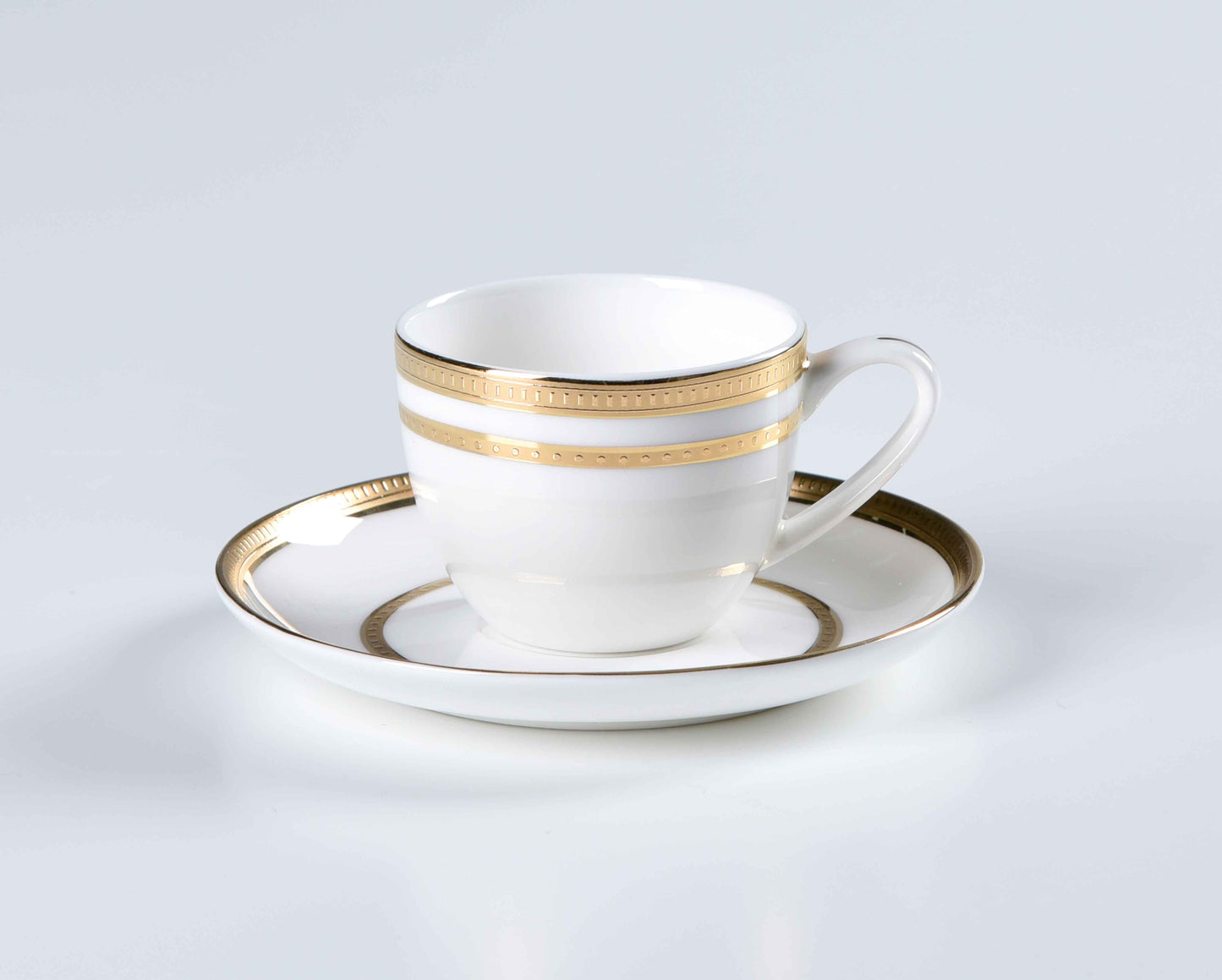 GOLDEN GRACE - 60 PIECE DINNER SET FOR 6 PEOPLE - FREYA - A23-058