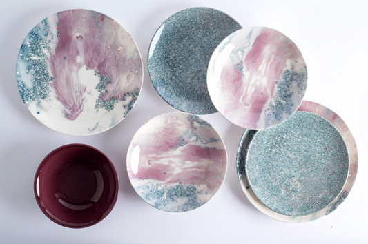 Chic Purple Glow - 24 pieces - 31090