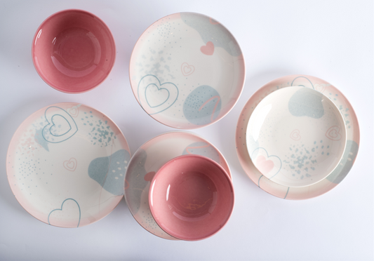 Chic Dreamy Hearts - 24 pieces - 31106