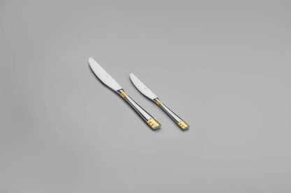 DIDIM GOLD+MIRROR - 89 PIECE - 12 PERSON - BOXED CUTLERY SET