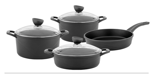 VIVALDI - DIE CAST 7 PCS TEFLON TITANIUM COOKWARE SET