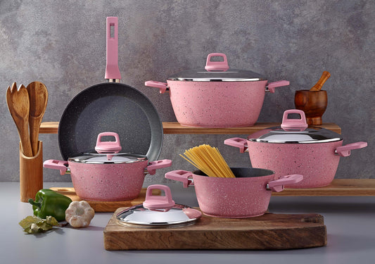 Ecotine 9-Piece Granite Cookware Set