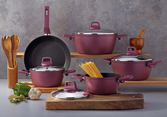 Ecotine 9-Piece Tefal Titanium Cookware Set