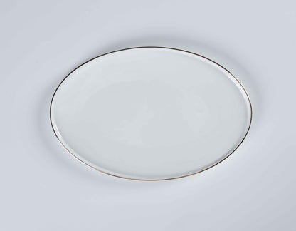 REGAL FINE DINING SET - 60 PIECE DINNER SET FOR 6 PEOPLE - FREYA - GOLD.