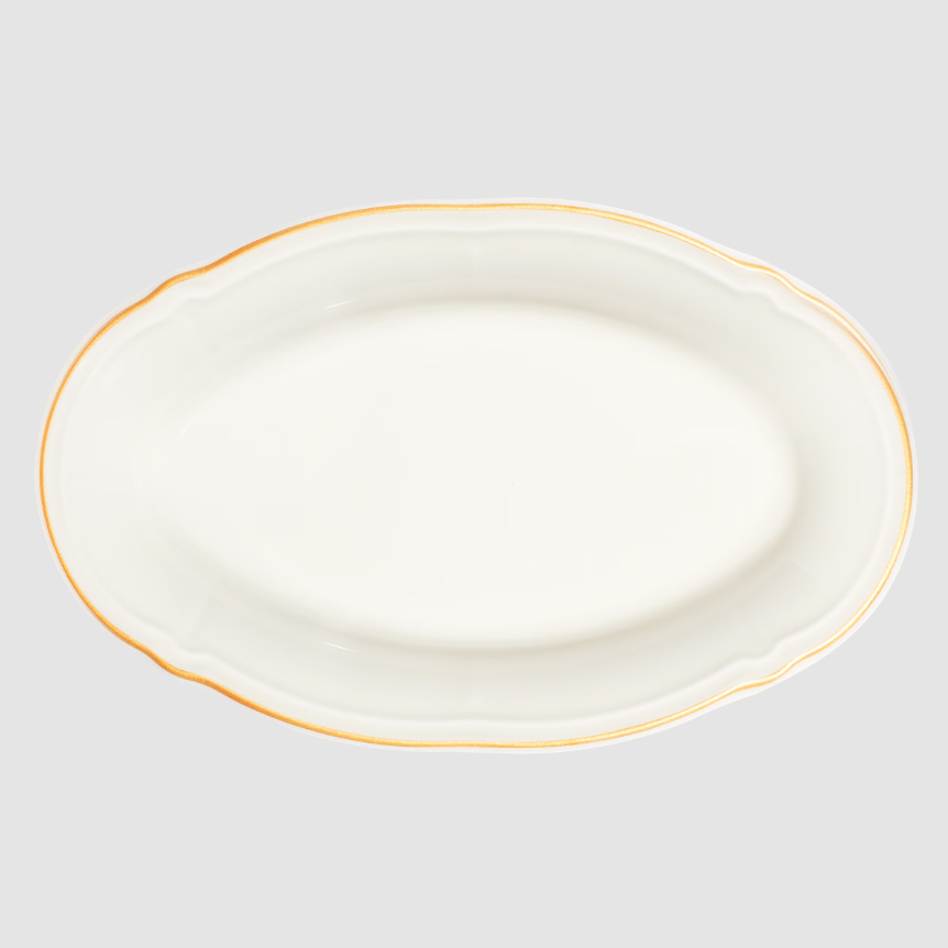 Porser | Fulya Gold File Dinner Set - 53 Pieces
