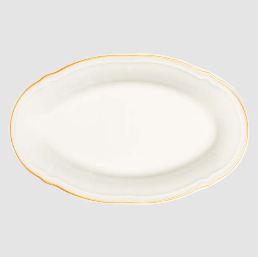 Porser | Fulya Gold File Dinner Set - 53 Pieces