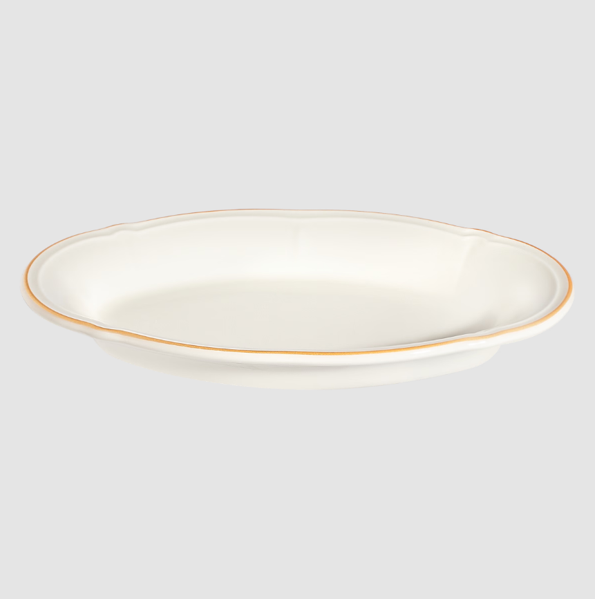 Porser | Fulya Gold File Dinner Set - 53 Pieces