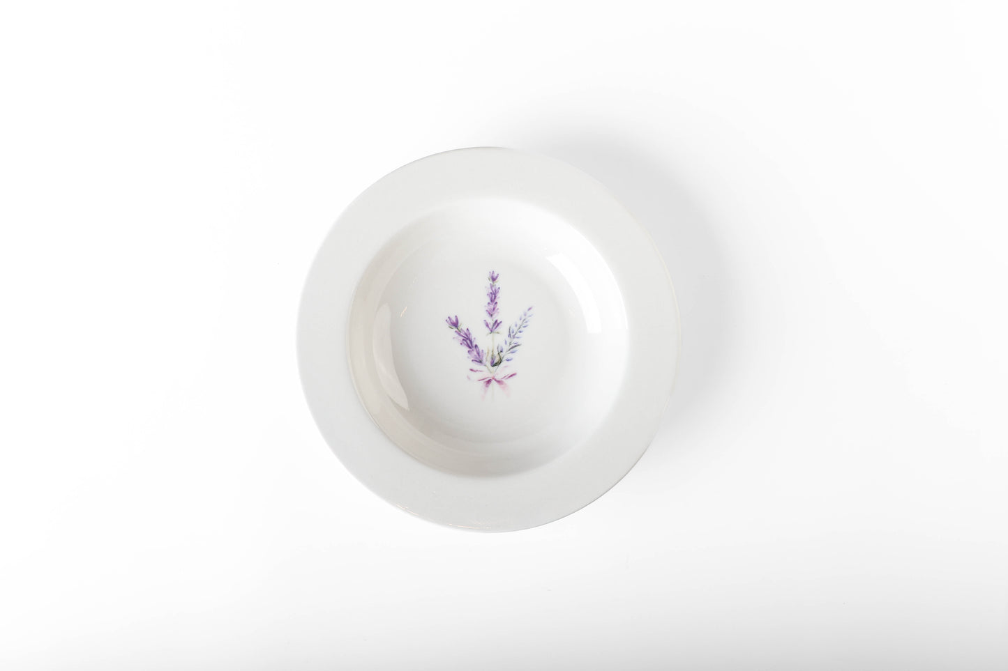 Bonsai Lavender and purple flower Design Dinner Set