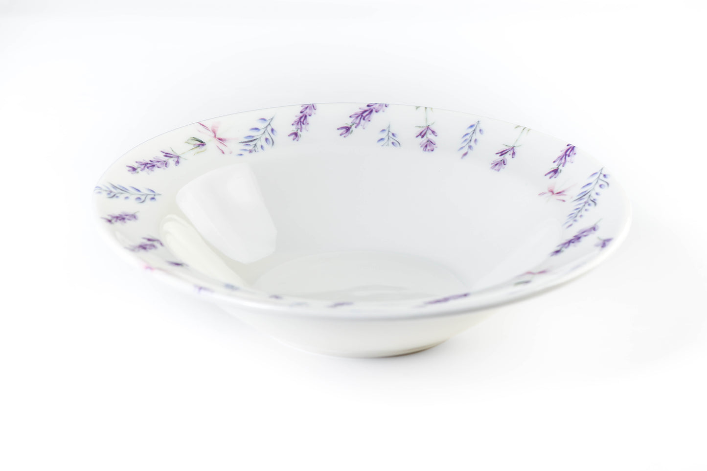Bonsai Lavender and purple flower Design Dinner Set