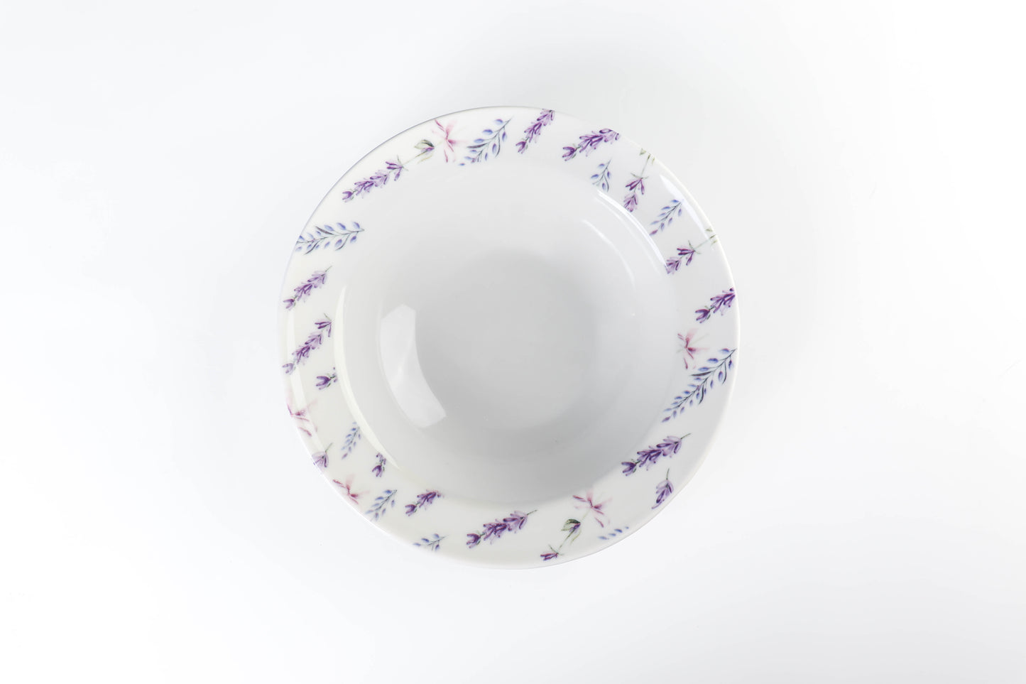 Bonsai Lavender and purple flower Design Dinner Set