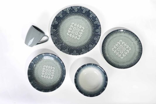 Lona Green Dinner Set - 30P-31040