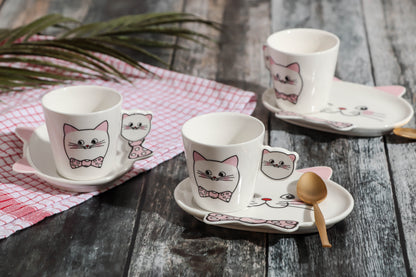 Al-Rashad - Cat Print Coffee Individual