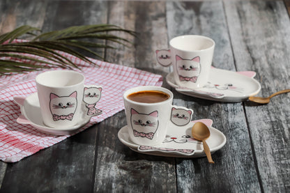 Al-Rashad - Cat Print Coffee Individual