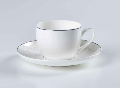 CELESTE GOLD - 60 PIECE DINNER SET FOR 6 PEOPLE - FREYA - M24-001