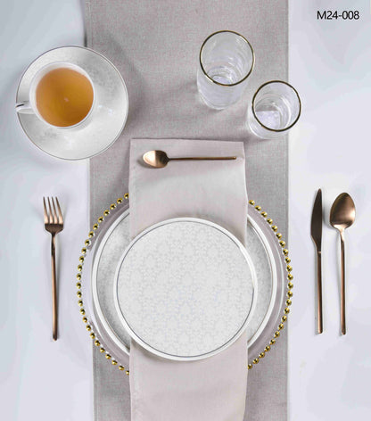 LUXE HARMONY - 60 PIECE DINNER SET FOR 6 PEOPLE - FREYA - M24-008A.