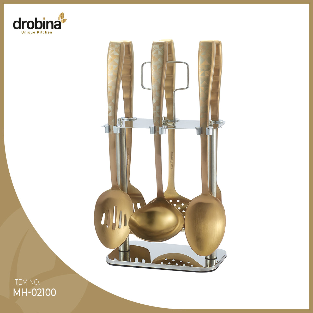 Drobina Set of 7-piece - MH-02100 Stainless Utensils