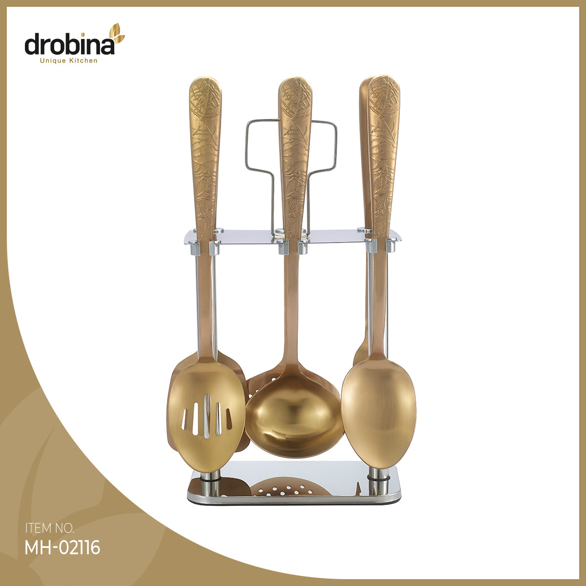 Drobina Set of 7-piece - MH-02116 Stainless Utensils