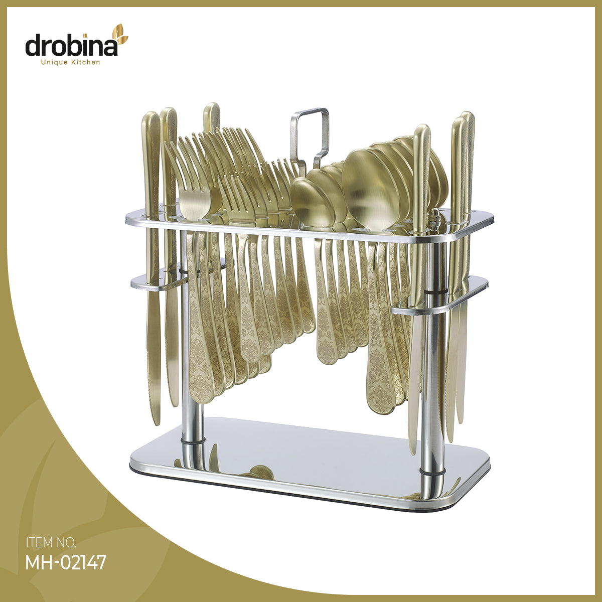 Drobina Set of 30-piece - MH-02147 Stainless Spoons